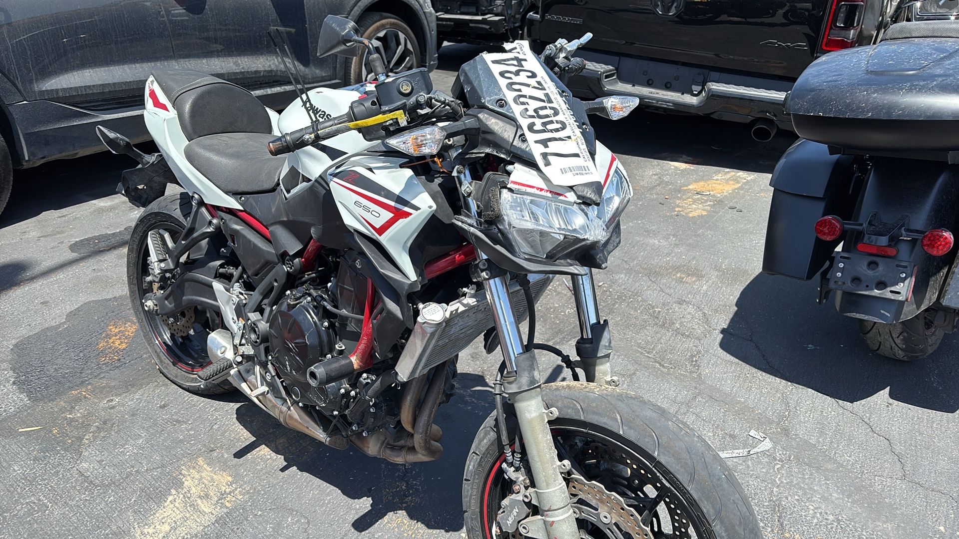 2022 KAWASAKI ER650 K - ავტომობილი ამერიკიდან